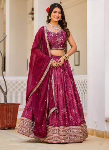 For A Fancy Party Wear Designer Look,Grab These Lehenga Choli With Dupatta in Fine Colored.These Lehenga And Choli Are Slim Georgette And Dupatta Are Fabricated On Slim Georgette Pair.Its Beautified With Designer Digital Printed,Embroidery,Hand Work.