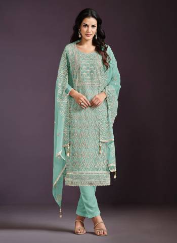 Garb These Designer Salwar Suit in Fine Colored Pair With Bottom And Dupatta.These Top Are Chinon And Dupatta Are Fabricated On Chinon Pair With Santoon Bottom.Its Beautified With Santoon Inner.Its Beautified With Heavy Designer Thread Embroidery Work.
