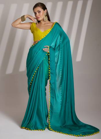 Attrctive These Fancy Party Wear Saree in Fine Colored.These Saree Are Chiffon And Blouse is Fabricated On Art Silk Pair.Its Beautified With Solid Fancy Disigner.