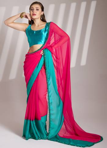 Attrctive These Fancy Party Wear Saree in Fine Colored.These Saree Are Chiffon And Blouse is Fabricated On Art Silk Pair.Its Beautified With Solid Fancy Disigner.