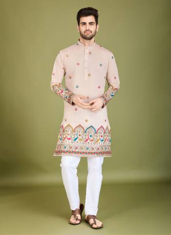 For A Festive Wear,Grab These Readymade Kurta Pair in Fine Colored.These Kurta Are Viscose Silk Fabricated on Pair.Its Beautified With Designer Multy Thread Embroidery Work.