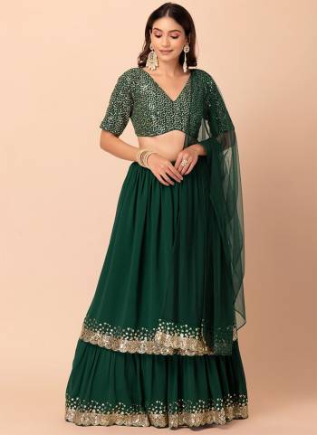 For A Designer Look,Grab These Lehenga Choli in Fine Colored.These Lehenga And Blouse Are Fabricated On Georgette Pair With Dupatta Are Georgette.Its Beautified With Designer Sequance,Jari Embroidery Work.