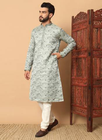 Looking These Party Wear Mans Wear Kutra Payjama wearing this fashionable. Tailored Kurta Are Jacquard And Payjama Raymond Cotton finest Fabriced With Wevon Designer With Sequance Embroidery Work.