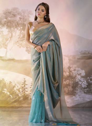 Attrctive These Fancy Party Wear Saree in Fine Colored.These Saree Are Fendi Organza & Twill Net And Blouse is Fabricated On Art Silk Pair.Its Beautified With Fancy Solid Disigner.