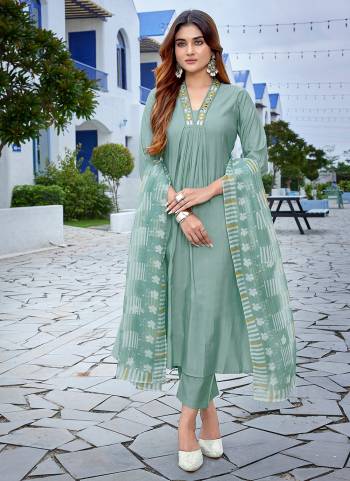 Looking These Beautiful Party Wear Designer Readymade Suits.These Top And Bottom Are Viscose And Dupatta is Fabricated On Chanderi.Its Beautified With Designer Printed Dupatta.