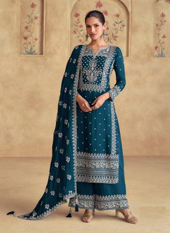 Looking These Party Wear Designer Plazzo Suits in Fine Colored Pair With Dupatta.These Top And Dupatta Are Fabricated On Georgette Pair With Georgette Bottom.Its Beautified With Designer Embroidery Work.