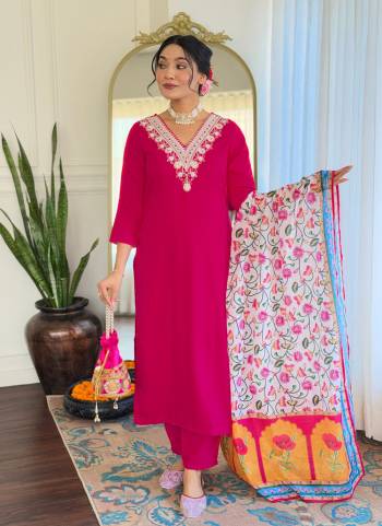 Garb These Suit in Fine Colored Pair With Bottom And Dupatta.These Top And Bottom Are Fabricated On Rayon Pair With Chiffon Dupatta.Its Beautified With Designer Embroidery Work, Printed .