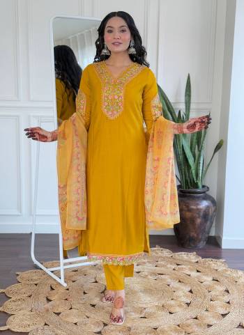 Garb These Suit in Fine Colored Pair With Bottom And Dupatta.These Top And Bottom Are Fabricated On BSY Viscose Pair With Tabby Silk Dupatta.Its Beautified With Designer Embroidery Work, Printed .