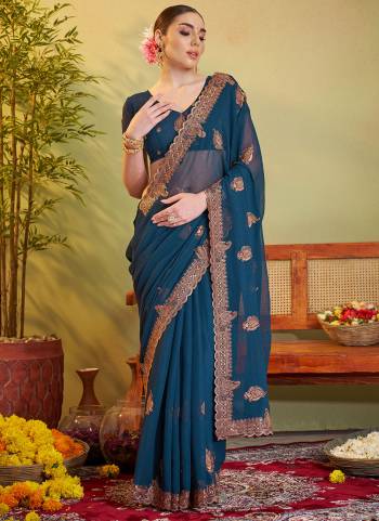Attrctive These Fancy Party Wear Saree in Fine Colored.These Saree Are Shimmer Chiffon And Blouse is Fabricated On Art Silk Pair.Its Beautified With Fancy Disigner Embroidery Work.