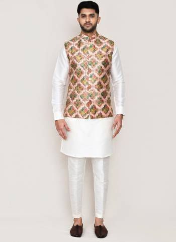 For A festive Wear,Grab These Readymade Party Wear Jacket in Fine Colored.These Jacket is Fabricated On Art Silk With Designer Printed.Buy Now.