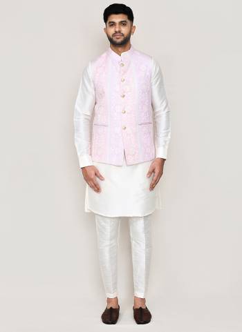 For A festive Wear,Grab These Readymade Party Wear Jacket in Fine Colored.These Jacket is Fabricated On Jacquard With Wevon Jacquard Designer.Buy Now.