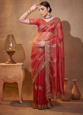 Attrctive These Fancy Party Wear Saree in Fine Colored.These Saree Are Organza And Blouse is Fabricated On Organza Pair.Its Beautified With Fancy Disigner Embroidery Work.