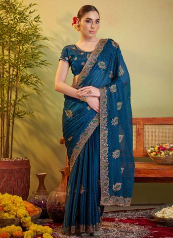 Looking These Fancy Party Wear Saree in Fine Colored.These Saree And Blouse is Fabricated On Fendi Satin Pair.Its Beautified With Fancy Disigner Embroidery Work.