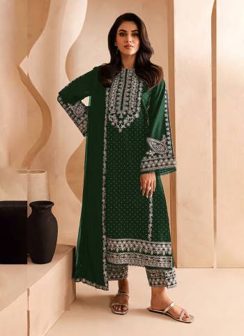 Looking These Designer Suit in Fine Colored Pair With Bottom And Dupatta.These Top Are Georgette And Dupatta Are Fabricated On Georgette Pair With Santoon Bottom.Its Beautified With Santoon Inner.Its Beautified With Heavy Designer Embroidery Work.