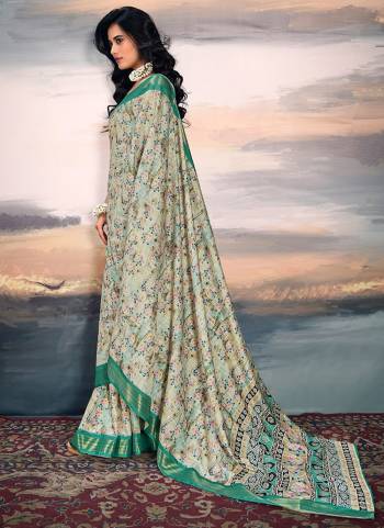 Looking These Party Wear Saree in Fine Colored.These Saree Are Cotton Silk And Blouse is Fabricated On Cotton Silk.Its Beautified With Weaving Jari Border Designer With Digital Printed.