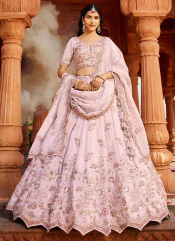 Attrective Looking This Partywear Fine Color Fancy Heavy Designer Choli And Lahenga Fabriced On Tissue And Dupatta Tissue In Fabricated Beautified With Attrective Designer Heavy Embroidery,Beads And Stone Work. Buy Now.