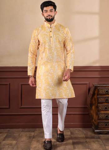 For A festive Wear,Grab These Readymade Kurta With Payjama in Fine Colored.These Kurta is Fabricated On Linen And Cotton Bottom With Designer Digital Printed.Buy Now.
