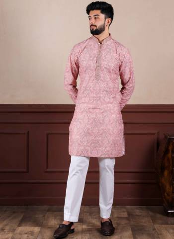 For A festive And Party Wear,Looking These Readymade Kurta With Payjama in Fine Colored.These Kurta is Fabricated On Cotton Blend And Cotton Bottom With Designer Printed With Embroidery Hand Work.Buy Now.