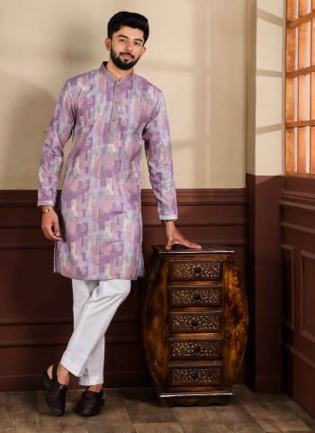 For A festive And Party Wear,Looking These Readymade Kurta With Payjama in Fine Colored.These Kurta is Fabricated On Cotton Blend And Cotton Bottom With Designer Printed With Embroidery Hand Work.Buy Now.