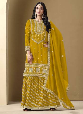 Looking These Beautiful Looking Fine Color Plazzo Suits.These Top Are Art Silk And Dupatta Are Art Silk And Bottom Dolla Silk Fabricated.Its Beautified With Wevon Jacquard Designer,Embroidery Work.