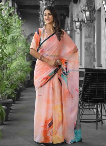 Attrective These Ready To Wear Gown Style Saree in Fine Colored.These Gown Are Imported Georgette And Pallu is Fabricated On Imported Georgette Pair.Its Beautified With Designer Digital Printed.