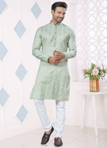 Looking These Party Wear Mans Wear Kutra Payjama wearing this fashionable. Tailored Kurta Are Jacquard Silk And Payjama Raymond Cotton finest Fabriced With Pintex,Wevon Jacquard Designer and fashioned with a banded collar for a dash of style.
