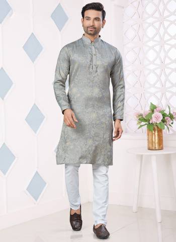 Looking These Party Wear Mans Wear Kutra Payjama wearing this fashionable. Tailored Kurta Are Jacquard Silk And Payjama Raymond Cotton finest Fabriced With Pintex,Wevon Jacquard Designer and fashioned with a banded collar for a dash of style.