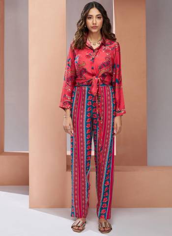 Attrective These Beautiful Looking Party Wear Readymade Western Style Top Botton Dress.These Top And Bottom Are Muslin Silk Fabricated.Its Beautified With Disigner Printed.