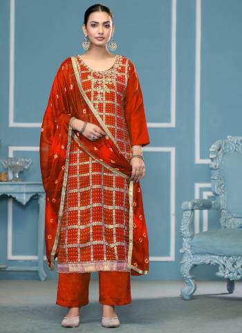 Looking These Suit in Fine Colored Pair With Bottom And Dupatta.These Top Are Banarasi Cotton And Dupatta Are Fabricated On Chiffon Pair With Dull Santoon Bottom.Its Beautified With Wevon Designer Printed,Hand Work.