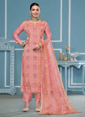 Garb These Suit in Fine Colored Pair With Bottom And Dupatta.These Top Are Roman Cotton And Dupatta Are Fabricated On Nazmin Pair With Dull Santoon Bottom.Its Beautified With Designer Embroidery,Hand Work.