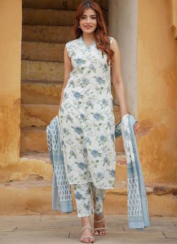 Garb These Suit in Fine Colored Pair With Bottom And Dupatta.These Top And Bottom Are Fabricated On Cotton Slub Pair With Chanderi Cotton Dupatta.Its Beautified With Designer Printed .