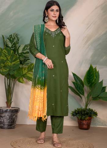 Garb These Suit in Fine Colored Pair With Bottom And Dupatta.These Top And Bottom Are Fabricated On Roman Silk Pair With Russel Dupatta.Its Beautified With Designer Embroidery Work, Printed .