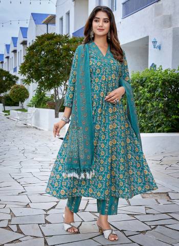Looking These Beautiful Party Wear Designer Readymade Suits.These Top And Bottom Are Viscose And Dupatta is Fabricated On Kota Cheks.Its Beautified With Designer Printed.