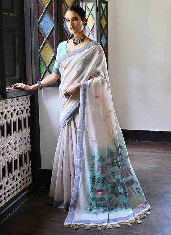 Garb These Festive Wear Saree in Fine Colored.These Saree And Blouse is Fabricated On Muga Cotton.Its Beautified With Multy Thread Weaving Designer.
