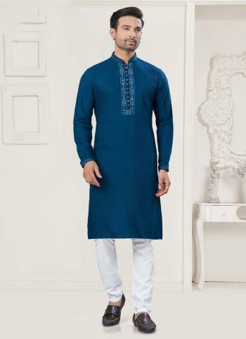 Looking These Party Wear Mans Wear Kutra Payjama wearing this fashionable. Tailored Kurta Are Cotton And Payjama Cotton finest Fabriced With Pintex,Embroidery Work and fashioned with a banded collar for a dash of style.