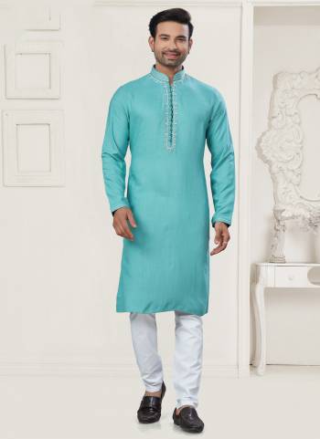 Looking These Party Wear Mans Wear Kutra Payjama wearing this fashionable. Tailored Kurta Are Cotton And Payjama Cotton finest Fabriced With Pintex,Embroidery Work and fashioned with a banded collar for a dash of style.