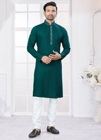 Looking These Party Wear Mans Wear Kutra Payjama wearing this fashionable. Tailored Kurta Are Cotton And Payjama Cotton finest Fabriced With Nack Embroidery Work. 