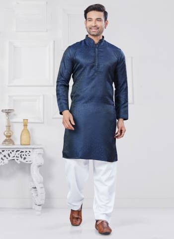 Looking These Party Wear Mans Wear Kutra With Pathani Payjama wearing this fashionable. Tailored Kurta Are Jacquard Silk And Payjama Cotton finest Fabriced With Wevon Jacquard Designer.