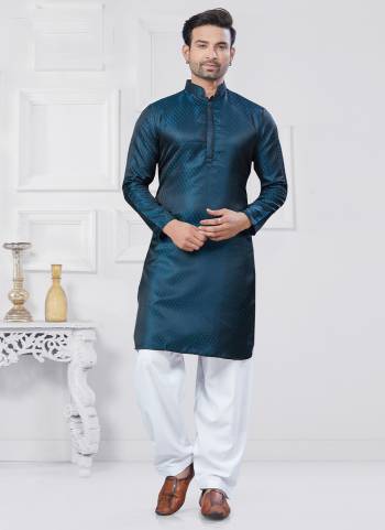 Looking These Party Wear Mans Wear Kutra With Pathani Payjama wearing this fashionable. Tailored Kurta Are Jacquard Silk And Payjama Cotton finest Fabriced With Wevon Jacquard Designer.