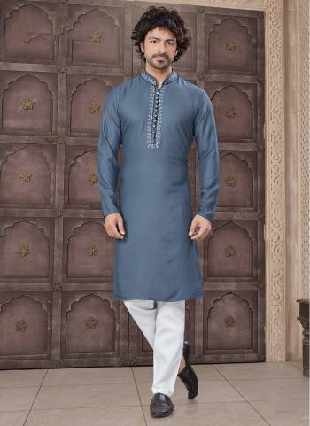 Looking These Party Wear Mans Wear Kutra Payjama wearing this fashionable. Tailored Kurta Are Cotton And Payjama Cotton finest Fabriced With Designer Embroidery Work and fashioned with a banded collar for a dash of style.