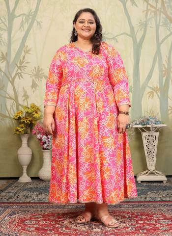 Attrective These Beautiful Looking Readymade Long Kurti.These Kurti is Fabricated On Rayon.Its Beautified With Designer Printed.