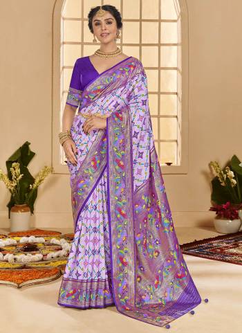  Looking These Party Wear Saree in Fine Colored.These Saree And Blouse is Fabricated On Cotton Silk Pair.Its Beautified With Wevon Jari Border Pallu Designer With Ikkat Printed.
