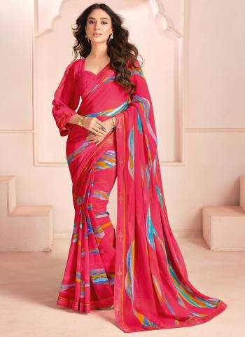 Garb These Party Wear Saree in Fine Colored.These Saree Are Bemberg Georgette And Blouse is Fabricated On Bemberg Georgette Pair.Its Beautified With Designer Digital Printed With Lace Border.