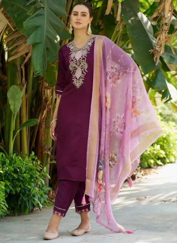 Looking These Beautiful Looking Readymade Suits With Dupatta.These Suit is Fabricated On Top Are Viscose Silk And Bottom Are Viscose Silk And Organza Dupatta .Its Beautified With Designer Embroidery Work.