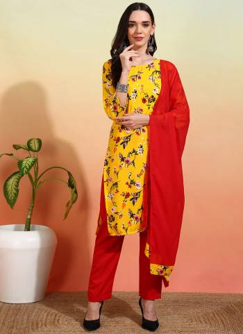 Looking These Beautiful Party Wear Designer Readymade Suits.These Top And Bottom Are Crepe And Dupatta is Fabricated On Polyster.Its Beautified With Designer Printed.