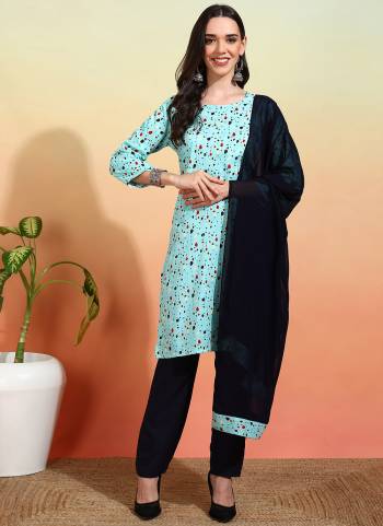 Looking These Beautiful Party Wear Designer Readymade Suits.These Top And Bottom Are Crepe And Dupatta is Fabricated On Polyster.Its Beautified With Designer Printed.
