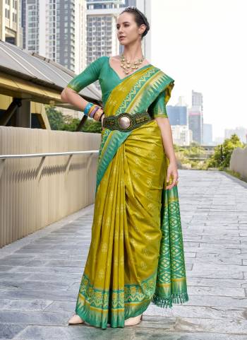 Looking These Party Wear Saree in Fine Colored.These Saree Are Soft Silk And Blouse is Fabricated On Soft Silk.Its Beautified With Weaving Temple Jari Border Designer With Printed.