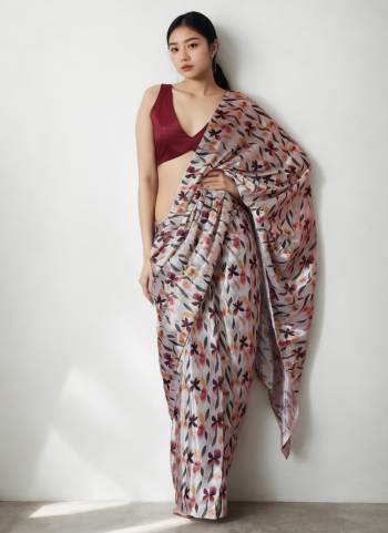 Looking These Fastive Wear Saree in Fine Colored.
