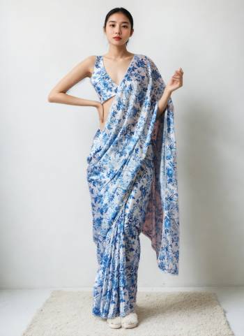 Looking These Fastive Wear Saree in Fine Colored.