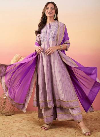 Attractive These Beautiful Looking Readymade Suits.These Top And Bottom Are Roman Silk And Dupatta Are Roman Silk Fabricated.Its Beautified  With Disigner Embroidery Work With Printed.